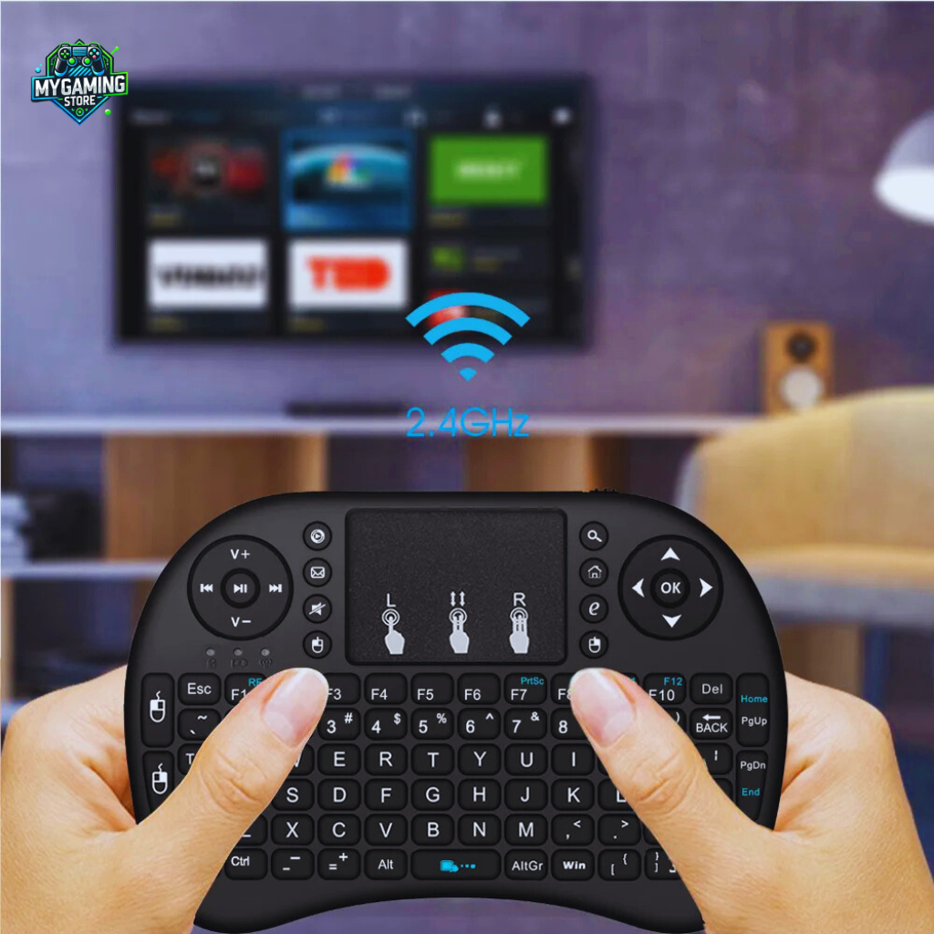 Clavier sans fil 2.4 GHz avec pavé tactile – Connexion stable