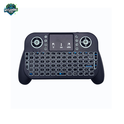 Mini Clavier Sans Fil AZERTY – Vue de face avec Épaisseur Ergonomique