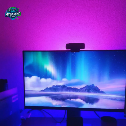 Tube led RGB rose et bleu magnetique tv