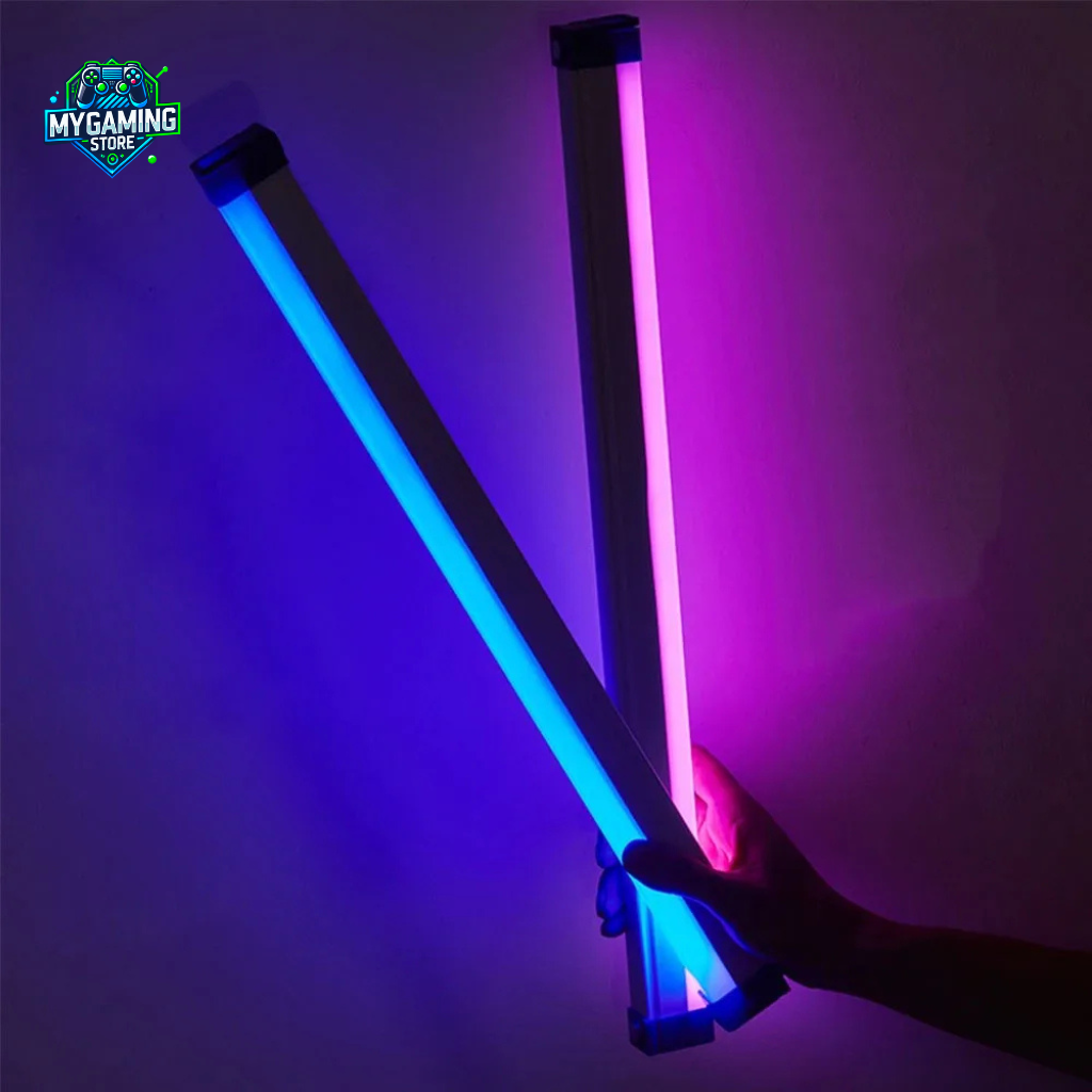 Tube led RGB rose et bleu
