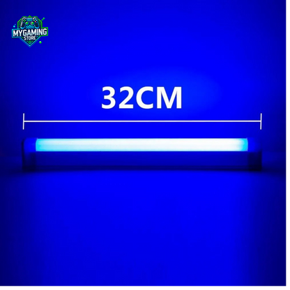 presentation Tube led RGB bleu  taille 32 cm